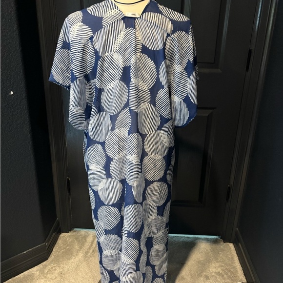 Knix Blue and White Patterned Kimono - Picture 3 of 5